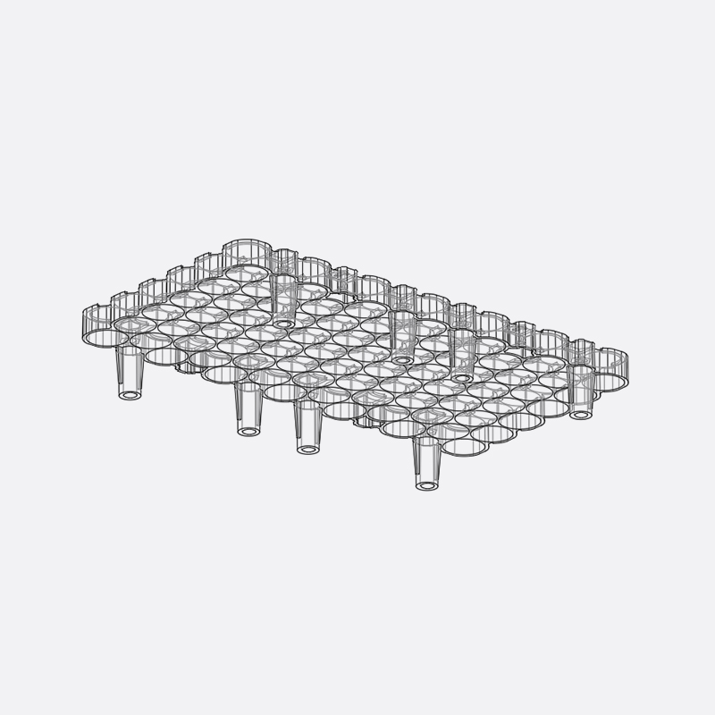 MGMM-002  High-Strength Mesh Bracket Battery Box For E-Bike